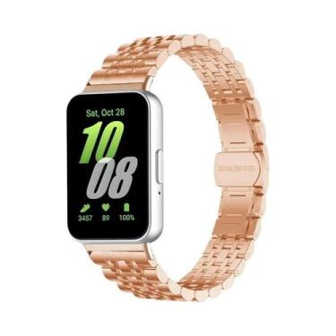 Imagem de Pulseira De Metal De Aço Inoxidável Luxuosa Para Acessórios Samsung Ga