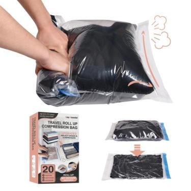 Imagem de Sacos de compressão de viagem Cozy Essential, conjunto de 20