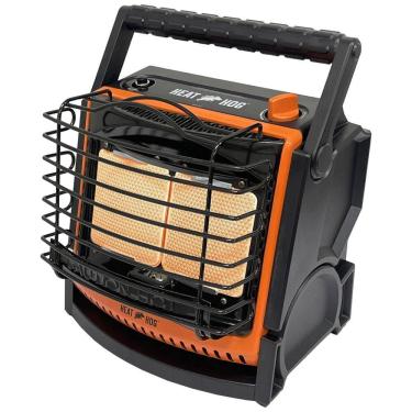 Imagem de Aquecedor a Gás Portátil 18000 BTU com Controle de Temperatura, HEAT HOG HH 18SLN A, Preto
