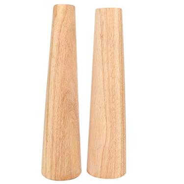 Imagem de Acouto Conjunto de Bastão de Mandril de Pulseira de Madeira, 2 Peças - Pulseira Redonda Em Formato Oval, Ferramenta para Fazer Joias - e Acessórios de Artesanato Fáceis de Usar