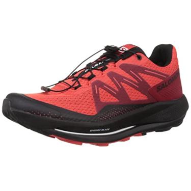 Imagem de Salomon Pulsar Trail Running Shoe - Men's Poppy Red/Biking Red/Black, 8.5