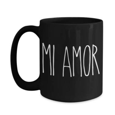 Imagem de Caneca Mi Amor I Love You Gifts For Girlfriend Mi Amor Caneca de café Presentes de aniversário para namorada