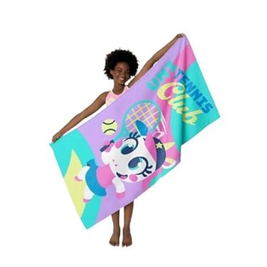 Imagem de Toalha de Praia Menina Unicórnio Tênis - Puket