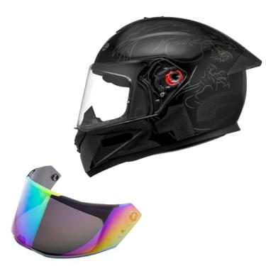 Imagem de Capacete Bieffe B12 Imperium Preto Moto + Viseira Camaleao (58)