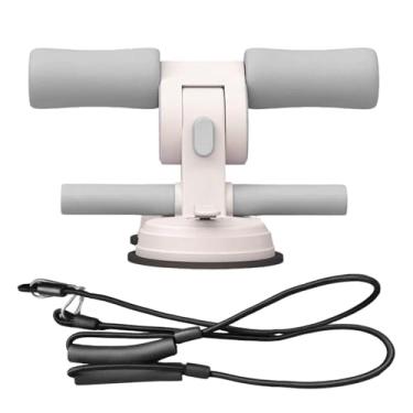 Imagem de Sucção sentada - máquina de treinamento abdominal, 3 níveis ajustáveis, dupla, equipamento de sentar com corda de tensão, para treinamento de abdômen, braço, cintura, perna