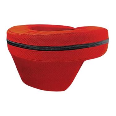 Imagem de Ysyqkn Protetor de Pescoço para Kart, Capa Protetora, Acessório Versátil, Faixa para O Pescoço, Absorção de Impacto para Uso em Pista, Jogos, Exercícios E Co, Adulto Vermelho