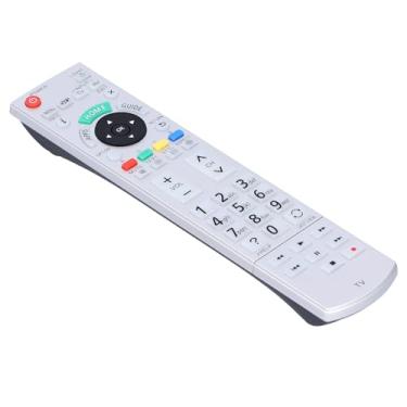 Imagem de Naroote Controle Remoto de TV Portátil Durável para N2QAYB 000928/000842/000840/00101/000074/000863/001109 Substituição do Controlador de TV, Distância de Controle de 10m ABS Prateado, 1 X Remoto