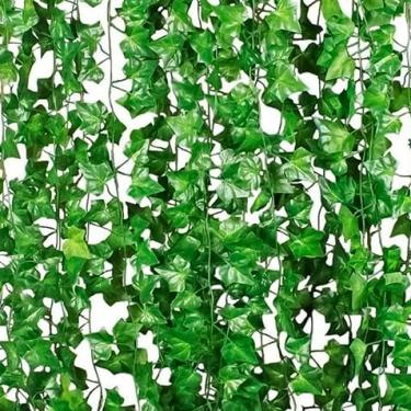 Imagem de Samambaias Artificiais Para Escalada - Folhagem Realista Para DecoraçãO De Paredes E CenáRios De Eventos(Hera,28 Metros)