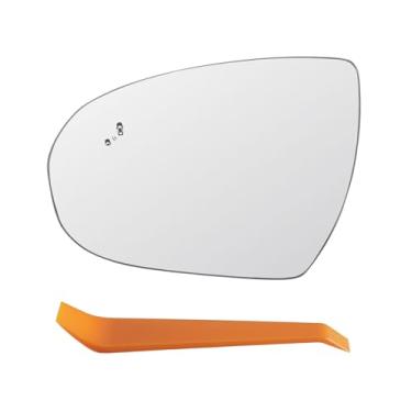 Imagem de Espelho retrovisor esquerdo do lado do motorista para Hyundai Tucson 2016 2017 2018 2019 2020 2021, espelho retrovisor aquecido elétrico com ponto cego