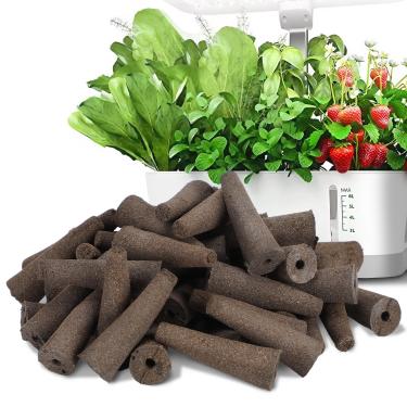 Imagem de Alphatool Esponjas de cultivo compatíveis com AeroGarden - Pacote com 50 cápsulas de reposição para iniciantes de sementes para melhorar a velocidade da taxa de germinação de sementes, kit de