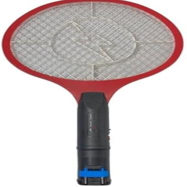 Imagem de Raquete eletrica, captura, insetos, recarregavel, bivolt, mata, mosquitos, eficaz, sortida. - Cores sortidas