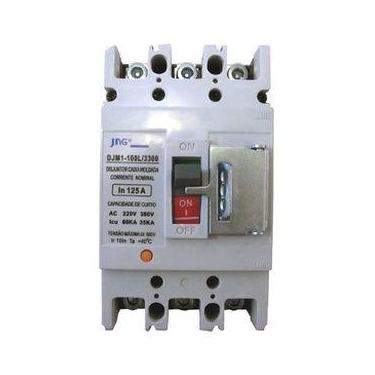 Imagem de Disjuntor Tripolar Fixo 100a 50ka - Djm1-100l - Jng