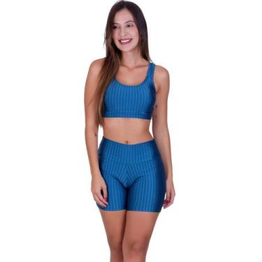 Imagem de Conjunto Top e Short 3D Academia Fitness -c7 CONJUNTO MICHELE - BY TIN