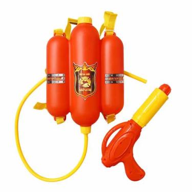 Imagem de Mochila de Bombeiro Infantil com Pistola de Água Domni