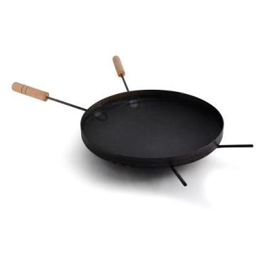 Imagem de Disco de Arado de Ferro com Borda com Diâmetro de 42cm - Campeira