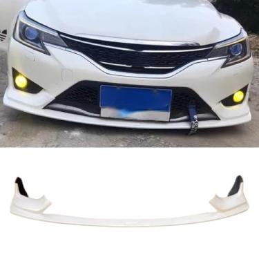 Imagem de Spoiler do para-choque dianteiro do carro parte de modificação do difusor de lábios compatível com Reiz 2013-2016 capa protetora de para-choque acessórios para carro (sem pintura)
