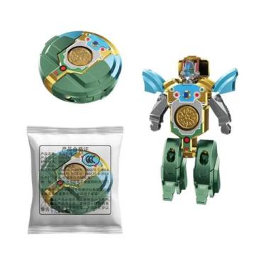 Imagem de Robô Dinossauro Tanque Fidget Spinner Brinquedo Transformável Para Ded