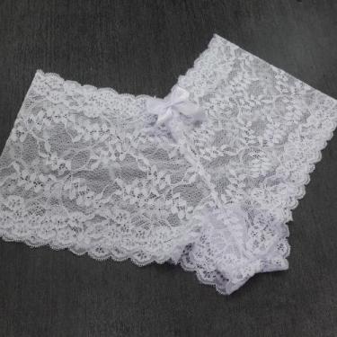 Imagem de Caleçon em Renda Vivian - Ternura Íntima, Branco, GG