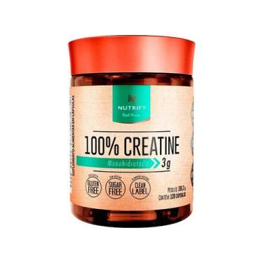 Imagem de Nutrify creatina 120 capsulas, Sem sabor, 120 cápsulas