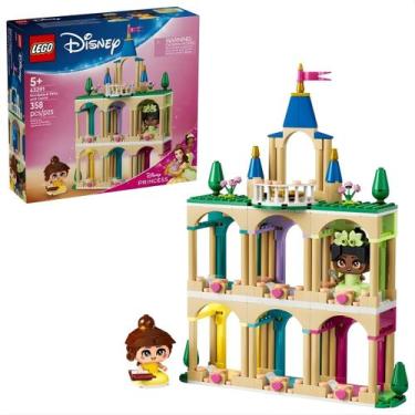 Imagem de Mini Bela e Tiana Com Castelo Disney Princesa 358 Peças Lego