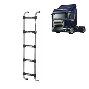 Imagem de Escada Estribo Traseiro da Scania 5 Degrau 1650mm Cromada - Fabbof