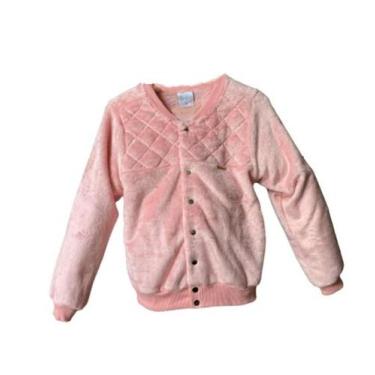 Imagem de Casaco / Jaqueta Pelo Infantil Menina Inverno Paraiso 14914, Rosa cora