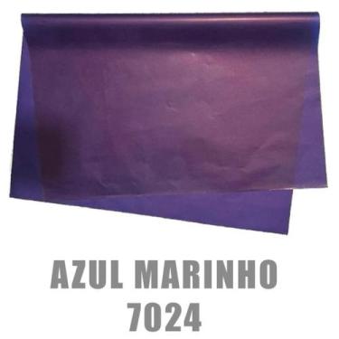 Imagem de Papel de Seda ARPEPEL 20 gr 50x70 C/ 100 Folhas CORES AZUL MARINHO 702