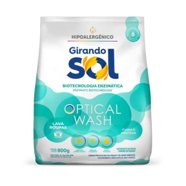 Imagem de Girando Sol Lava Roupas Em Pó Hipoalergênico 800G