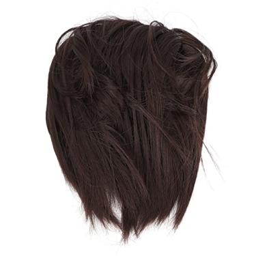 Imagem de Peruca De Cabelo, Elástico Ajustável, Coque Bagunçado, Para Mulheres E Meninas (P17-6#)