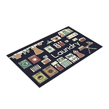 Imagem de Tapete Capacho de Laundry Today 80x50 Antiderrapante
