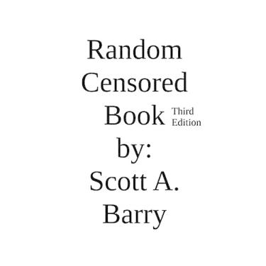 Imagem de Random Censored Book Third Edition