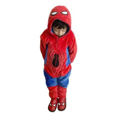 Imagem de Macacão Kigurumi Infantil Spiderman De 7 A 8 Anos - Zona Criativa