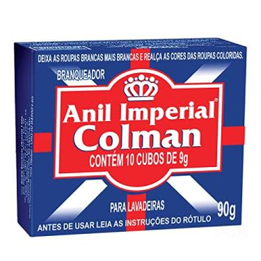 Imagem de Branqueador Anil Imperial Colman com 10 cubos de 9g cada
