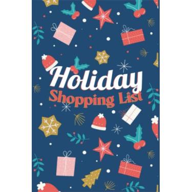 Imagem de Holiday shopping list: Cute Holiday Shopping List Notebook Planner | Present Shopping planner | Holiday to-do list booklet | gift list book