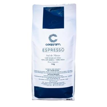 Imagem de Café Espresso Torrado em Grãos Coopfam 1kg