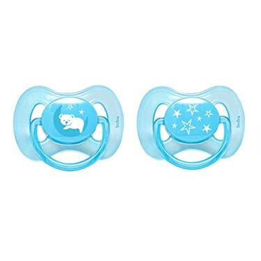 Imagem de Buba Chupeta Comfort Tam.2 Kit Ursinho/Estrela - Azul