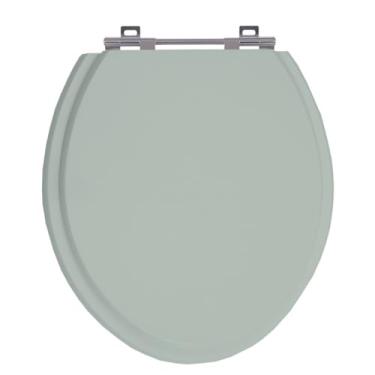 Imagem de SICMOL, Assento Sanitário Universal Para Vaso Oval Verde Malva Em Mdf