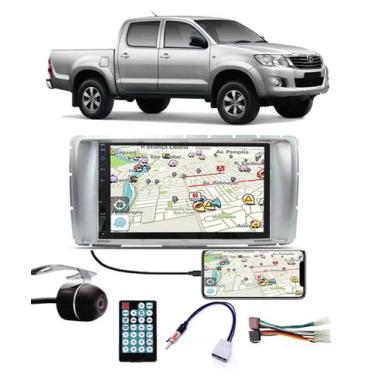 Imagem de Multimídia Toyota Hilux SRV Cabine Dupla 2012 2013 2014 2015 Espelhame