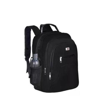 Imagem de Mochila Bolsa Reforçada Notebook 15.6' Escolar Cabo Aço impermeável - 