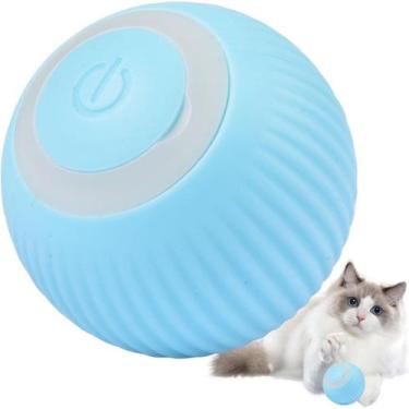 Imagem de Bola Giratoria Smart Inteligente Brinquedo Gato Pet Bolinha Petshop Us