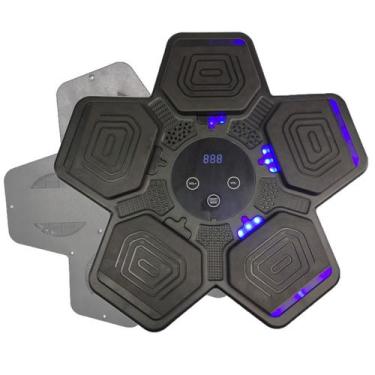 Imagem de Maquina De Boxe Bater Saco Pancada Interativo Inteligente 5 Modos Velo