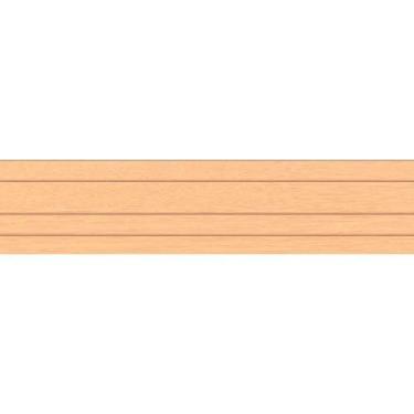 Imagem de Fita de Borda PVC Madeira Curupixá Ripado Guararapes 22x0,45mm Rolo 20