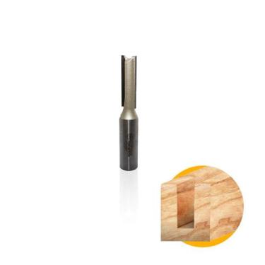 Imagem de Fresa Reta Tupia Manual Haste 12mm Corte 9mm Vídea - Strong