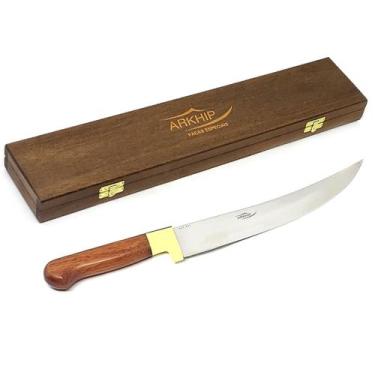 Imagem de Faca Churrasco Arkhip 10'' Cabo Madeira Caixa