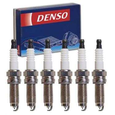Imagem de 6 velas de ignição DENSO Iridium Long Life compatíveis com Kia Sorento 3.3L 3.5L V6 2011-2017