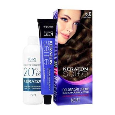 Imagem de Coloração Keraton Selfie 6.0 Louro Escuro - Kert