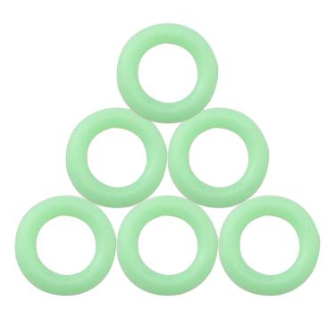 Imagem de JCBIZ 30 peças acessórios para tendas anel de prego para tenda tenda anel de estacas anel fluorescente que brilha no escuro anel de barraca anéis de unha para barraca