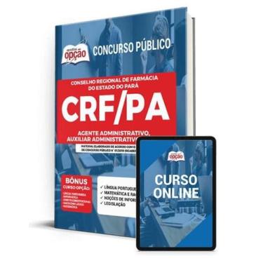 Imagem de Apostila CRF-PA - Agente Administrativo e Auxiliar Administrativo Gera