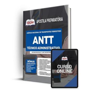 Imagem de Apostila ANTT - Técnico Administrativo - Apostilas Opção