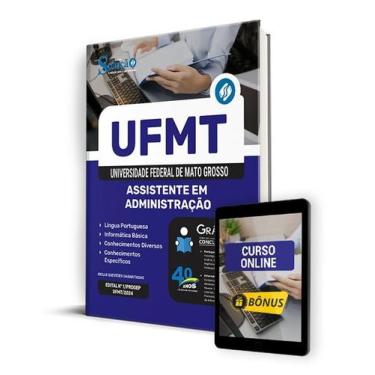 Imagem de Apostila UFMT 2024 - Assistente em Administração - Editora Solução